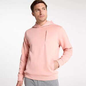 VRST Men's Pinnacle Fleece Hoodie, Large, Pink Blossom
